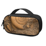 Ammonite Shell Fossil Print Insulin Cooler Travel Case