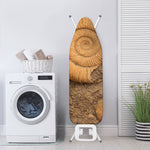 Ammonite Shell Fossil Print Ironing Board Cover
