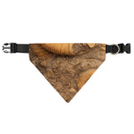 Ammonite Shell Fossil Print Over The Collar Dog Bandana