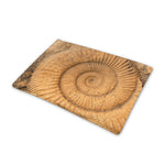 Ammonite Shell Fossil Print Pet Cooling Mat Cover