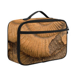 Ammonite Shell Fossil Print Portable Lunch Bag