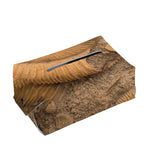Ammonite Shell Fossil Print Rectangle Tissue Box Cover