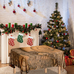 Ammonite Shell Fossil Print Tablecloth