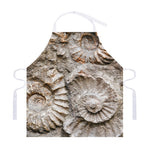 Ammonoidea Fossil Print Adjustable Apron
