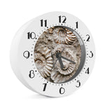 Ammonoidea Fossil Print Alarm Clock