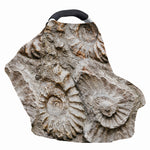Ammonoidea Fossil Print Baby Seat Cover