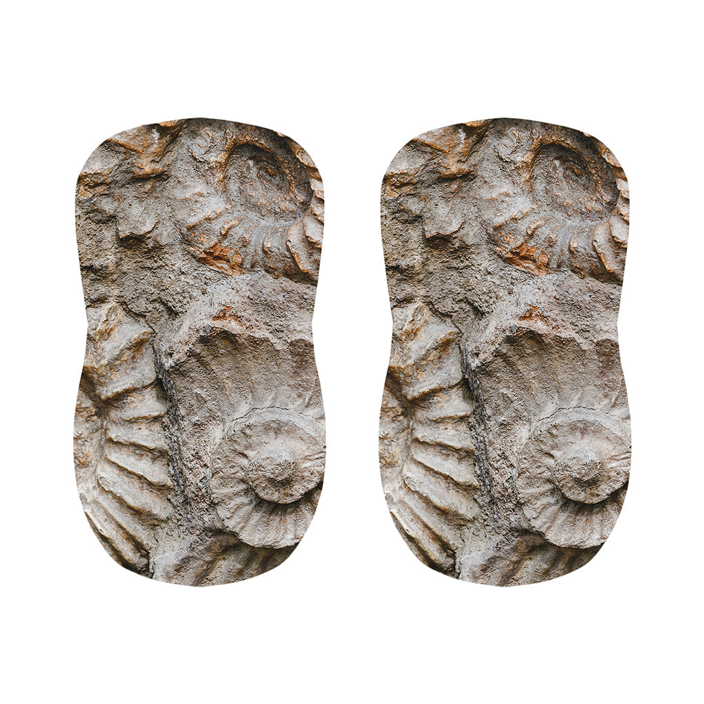 Ammonoidea Fossil Print Bar Stool Covers