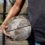 Ammonoidea Fossil Print Basketball