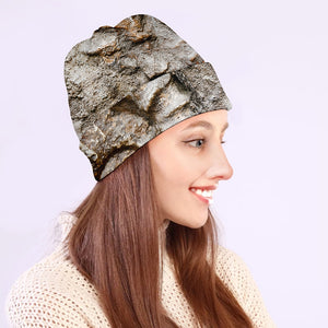 Ammonoidea Fossil Print Beanie