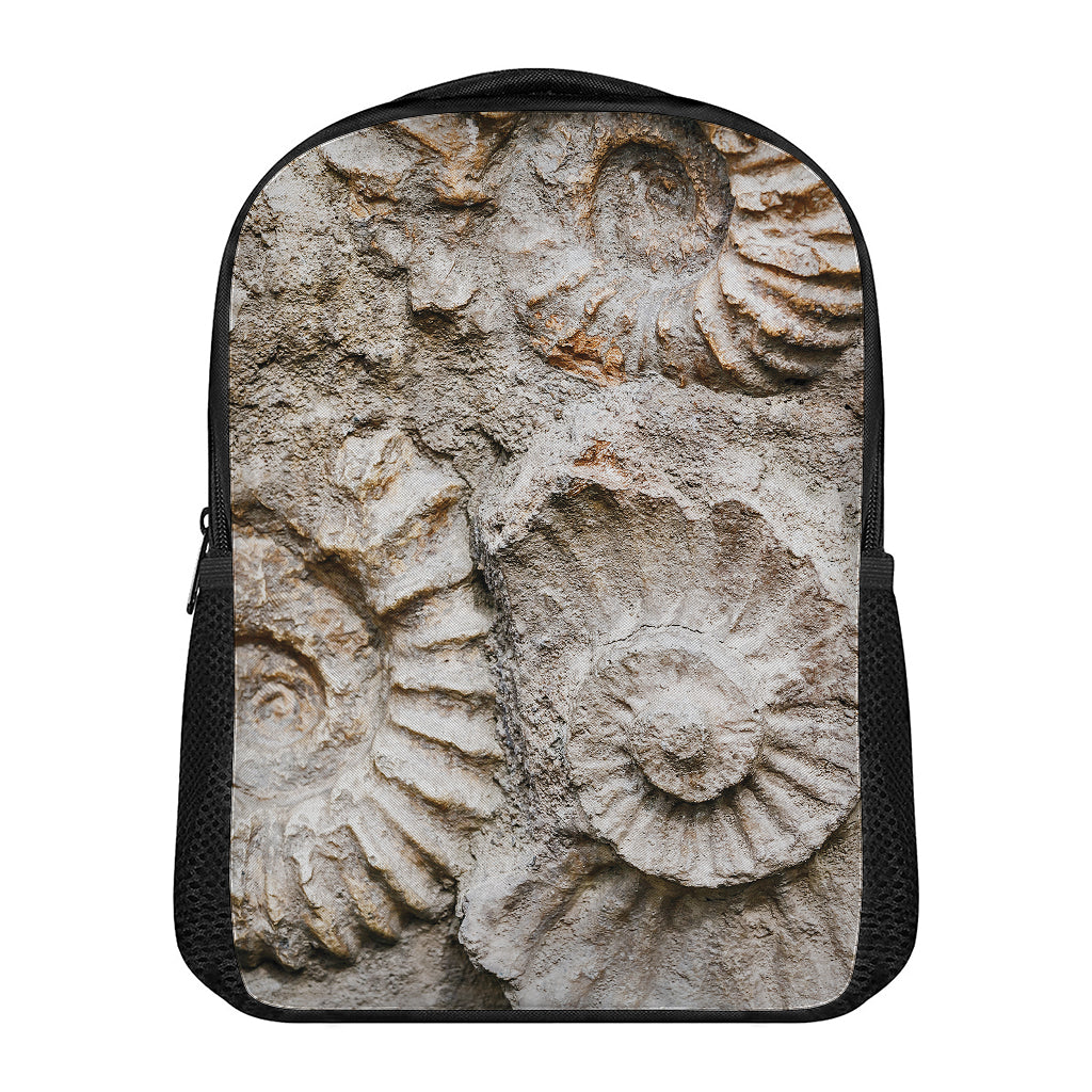 Ammonoidea Fossil Print Casual Backpack