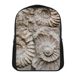 Ammonoidea Fossil Print Casual Backpack