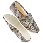 Ammonoidea Fossil Print Casual Shoes