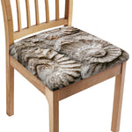 Ammonoidea Fossil Print Chair Cushion Cover