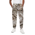 Ammonoidea Fossil Print Cotton Sweatpants