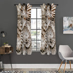 Ammonoidea Fossil Print Curtain