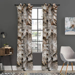 Ammonoidea Fossil Print Curtain