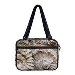 Ammonoidea Fossil Print Double Strap Bible Bag