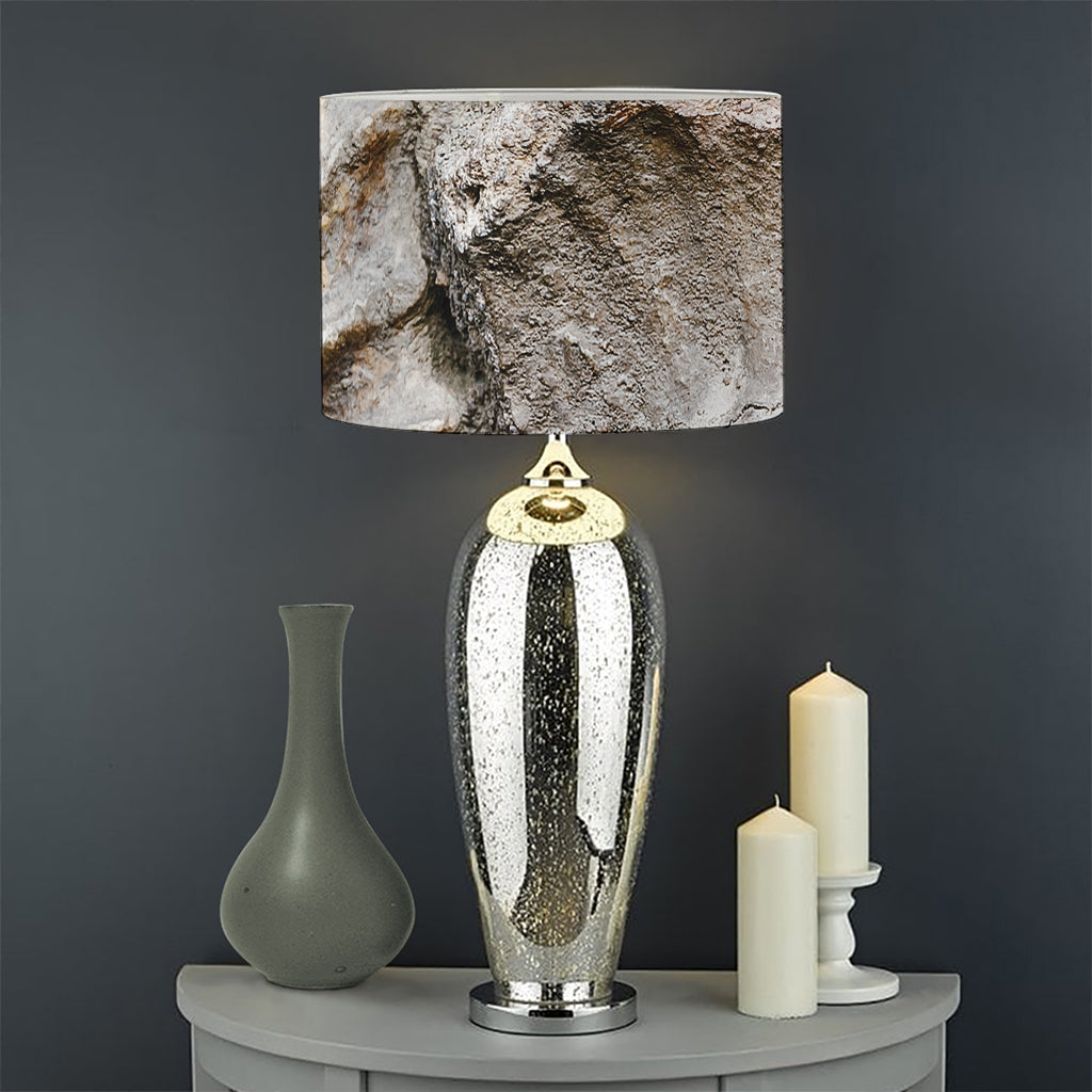 Ammonoidea Fossil Print Drum Lamp Shade