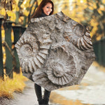 Ammonoidea Fossil Print Foldable Umbrella