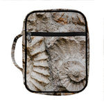 Ammonoidea Fossil Print Front Pocket Bible Bag