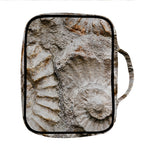 Ammonoidea Fossil Print Front Pocket Bible Bag