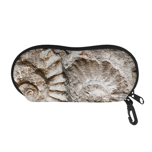 Ammonoidea Fossil Print Glasses Case
