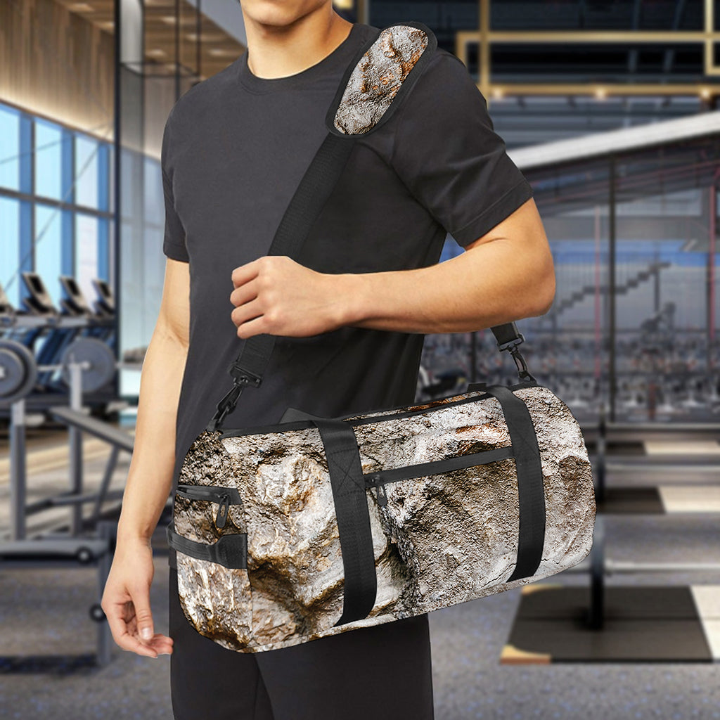 Ammonoidea Fossil Print Gym Bag