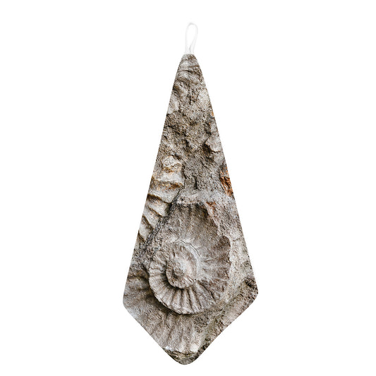Ammonoidea Fossil Print Hand Towel