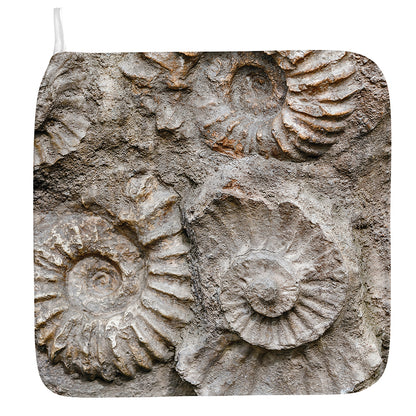 Ammonoidea Fossil Print Hand Towel