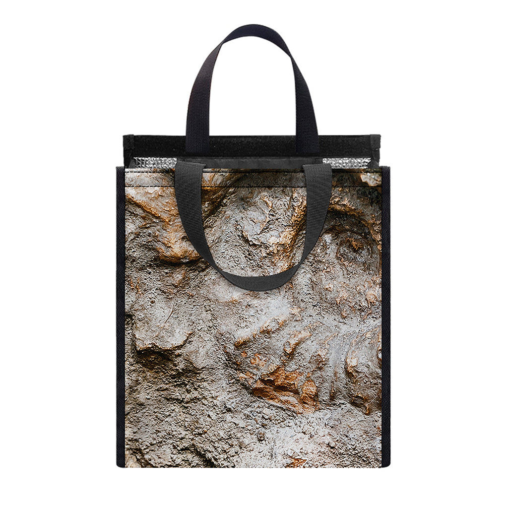Ammonoidea Fossil Print Insulated Lunch Tote