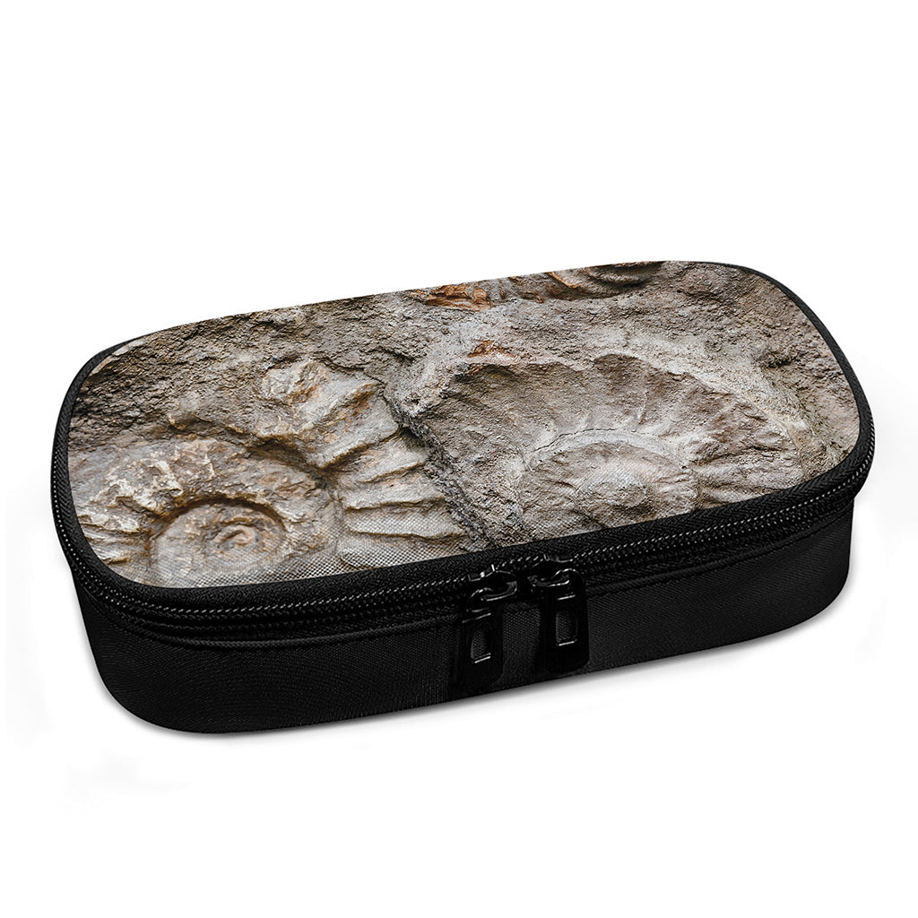 Ammonoidea Fossil Print Insulin Cooler Travel Case
