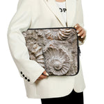 Ammonoidea Fossil Print Laptop Sleeve