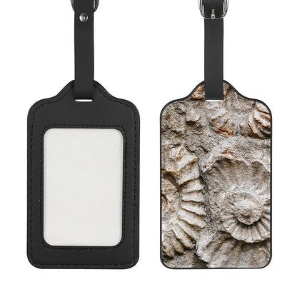 Ammonoidea Fossil Print Luggage Tag