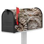 Ammonoidea Fossil Print Mailbox Cover