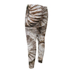Ammonoidea Fossil Print Men's Compression Pants