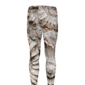 Ammonoidea Fossil Print Men's Leggings
