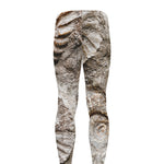 Ammonoidea Fossil Print Men's leggings