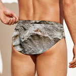 Ammonoidea Fossil Print Men's Swim Briefs