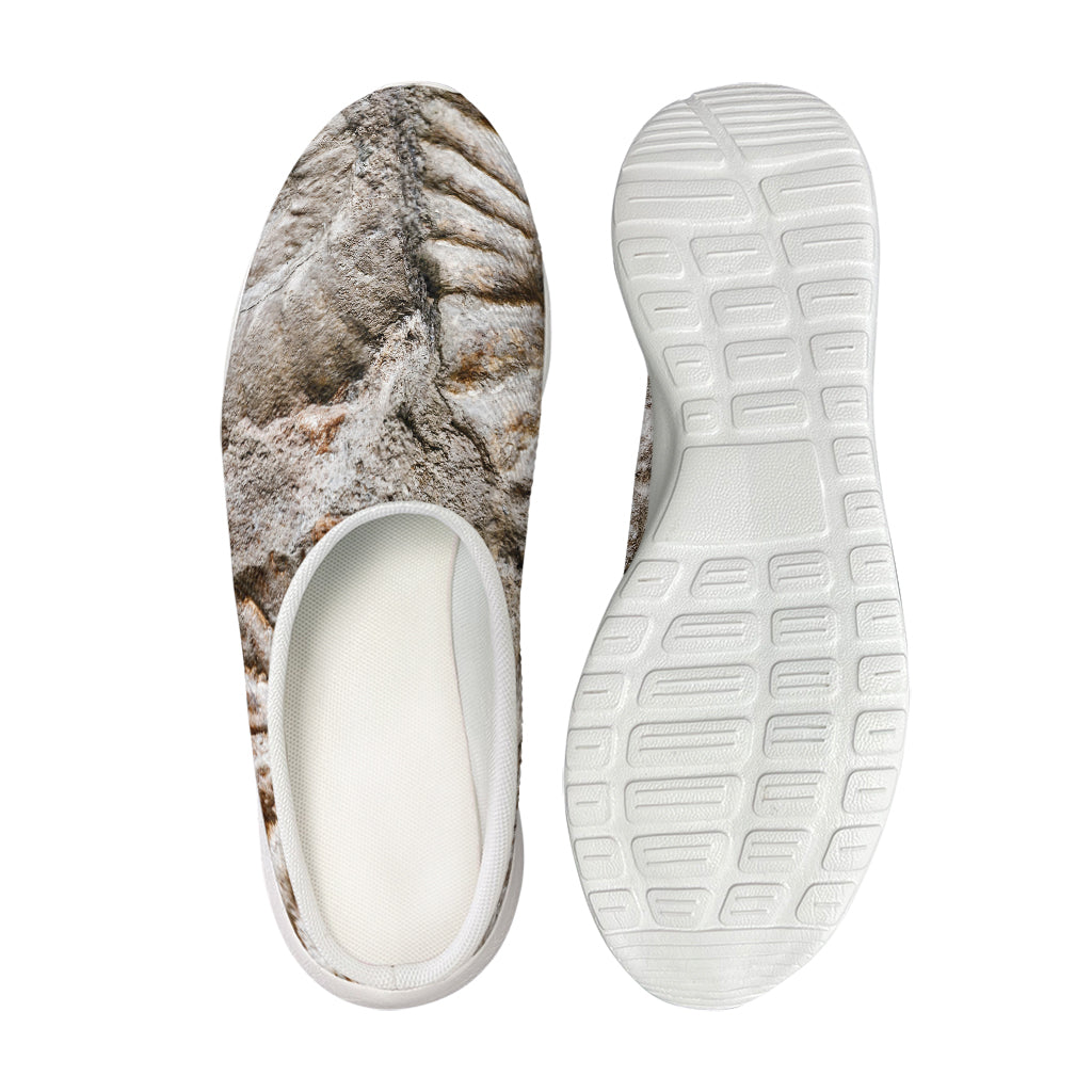Ammonoidea Fossil Print Mesh Casual Shoes