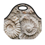 Ammonoidea Fossil Print Neoprene Lunch Bag