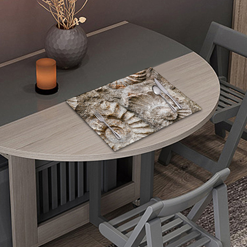 Ammonoidea Fossil Print Placemat