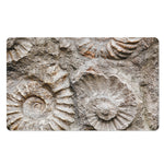 Ammonoidea Fossil Print Polyester Doormat