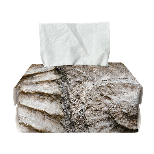Ammonoidea Fossil Print Rectangle Tissue Box Cover