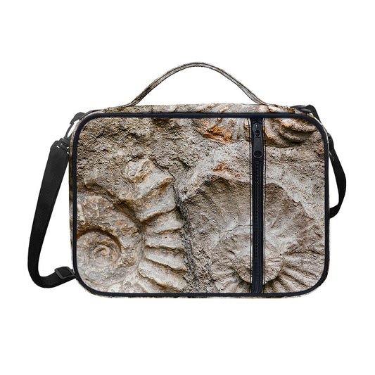 Ammonoidea Fossil Print Shoulder Strap Bible Bag