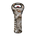 Ammonoidea Fossil Print Single Neoprene Wine Tote