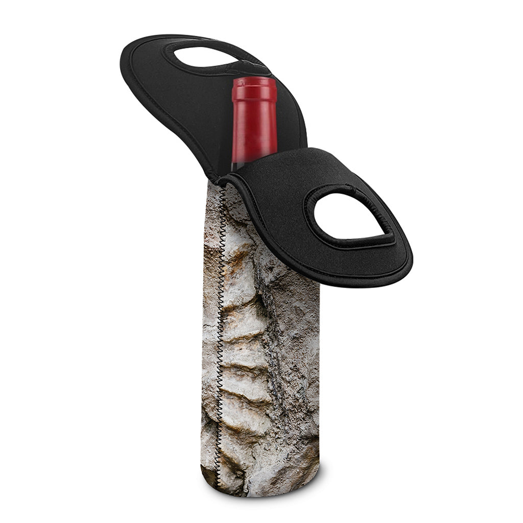 Ammonoidea Fossil Print Single Neoprene Wine Tote