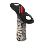 Ammonoidea Fossil Print Single Neoprene Wine Tote