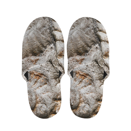 Ammonoidea Fossil Print Slippers