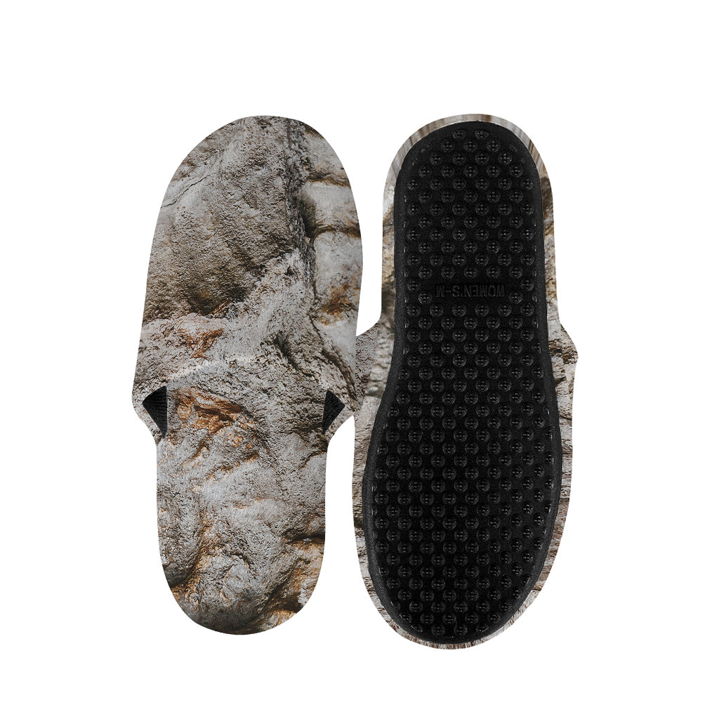 Ammonoidea Fossil Print Slippers