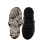 Ammonoidea Fossil Print Slippers